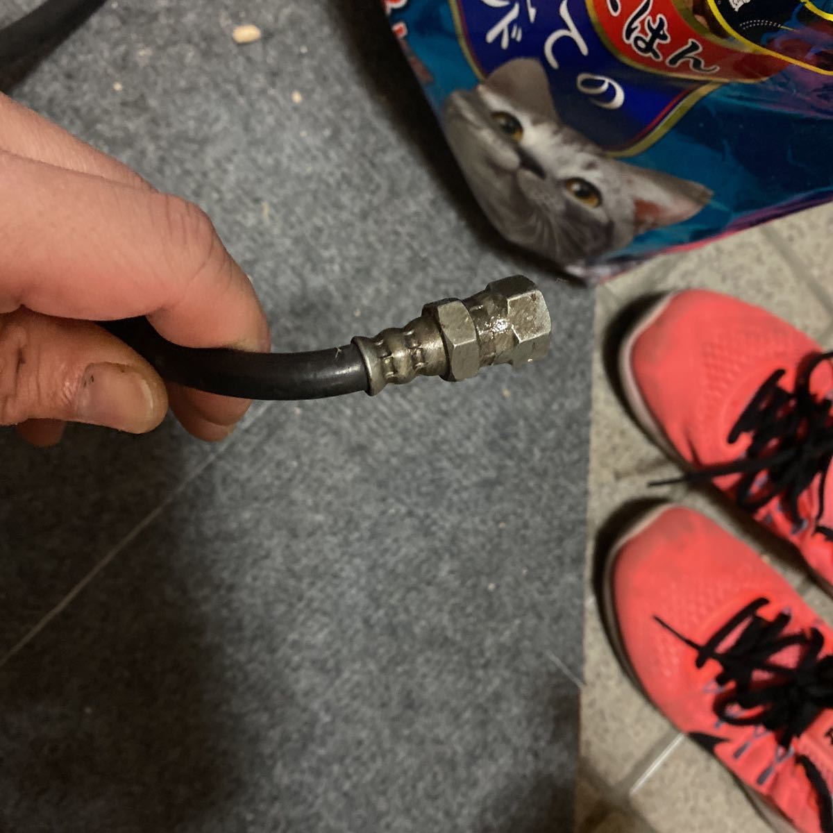 CBX400F フロントフォークトップボルト エアージョイントホース 廃盤