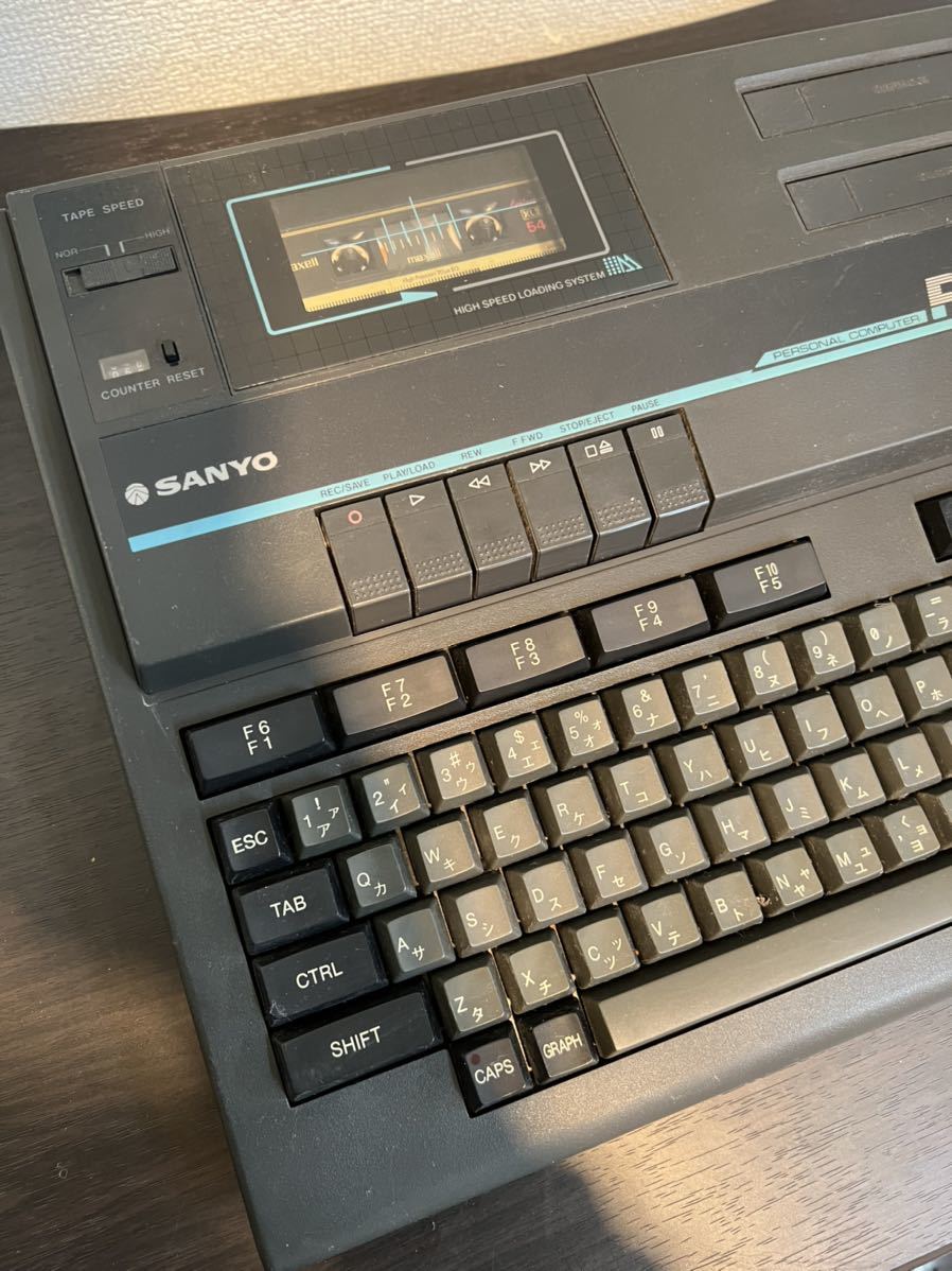 希少 激レア 通電確認済み サンヨー MSX 本体 PHC-33
