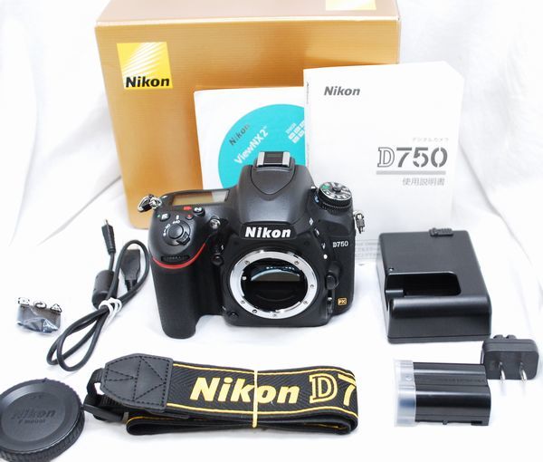□ 美品 □ Nikon D750 ボディ【元箱】 