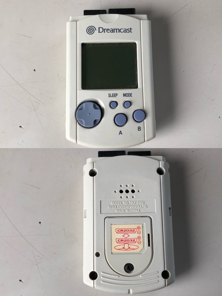 Dreamcast HKT-3000 Sega Console HKT-7700 W&frasl; Cotroller Tested Japan ドリームキャスト SEGA - セガ セット 本体＋コントローラー HKT-3000&frasl;HKT