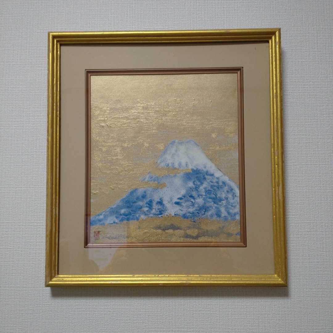 ガラス絵 蒲郡海上図 鈴木芳雪作 董芸】独立美術協会創立会員 鈴木 亜夫 筆 『夜の画集』 20号 油彩 真