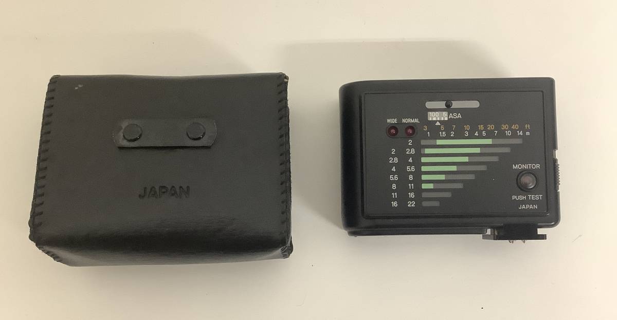 昭和レトロ 当時物「Minolta ミノルタ CLE カメラ用 フラッシュ AUTO