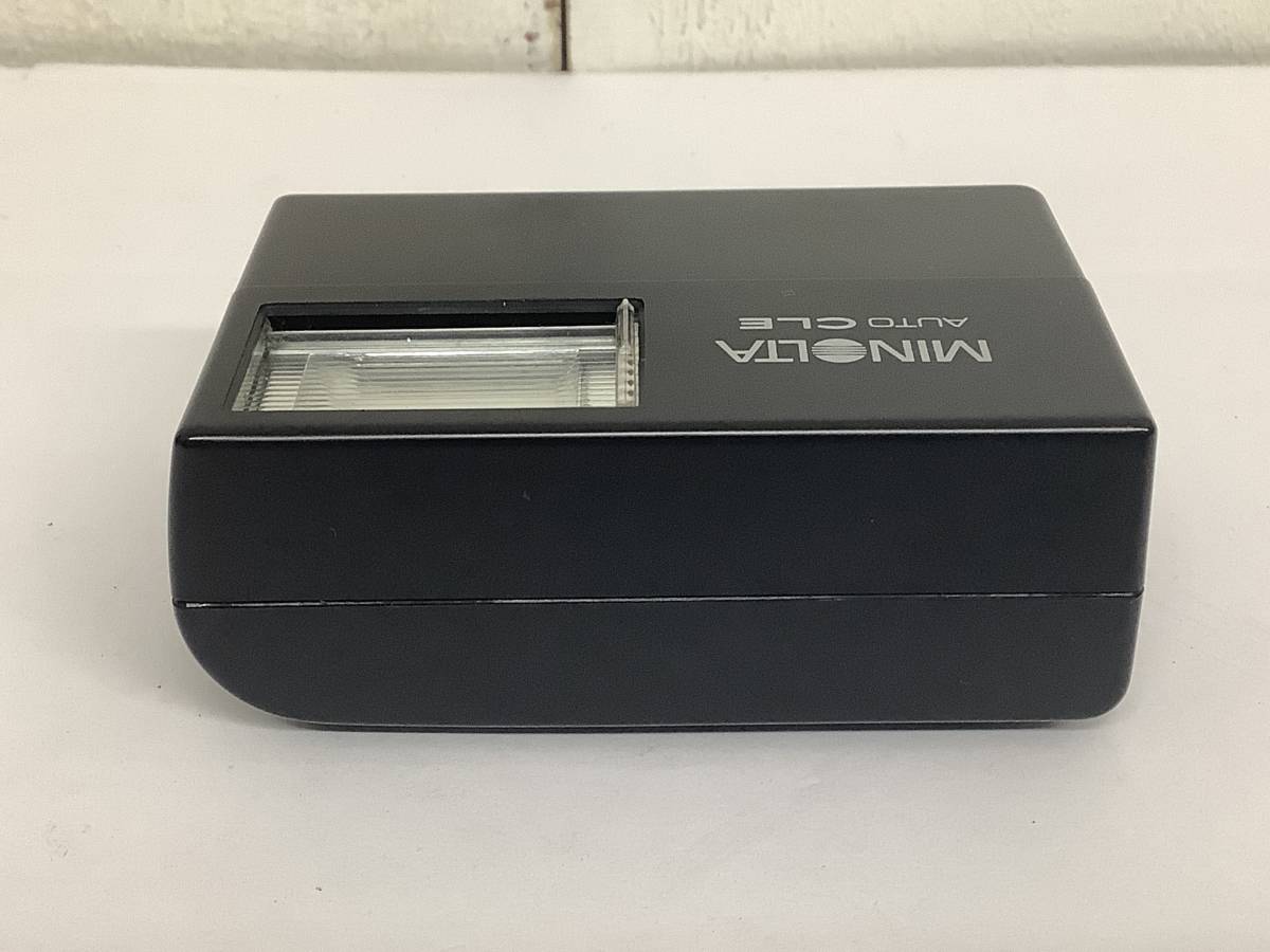 MINOLTA ミノルタ AUTO CLE ストロボ 昭和レトロ 当時物「Minolta ミノルタ CLE カメラ用 フラッシュ AUTO