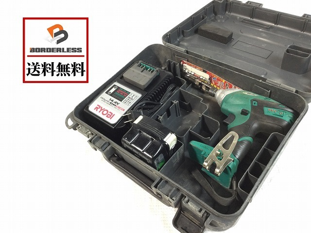 14.4V リョービ 充電式 リョービ(RYOBI) 充電式インパクトドライバ インパクトドライバー : RYOBI BID-1415 中古品RYOBI(リョービ) 公式通販 14.4v充電式インパクト 値下げしました 15286RYOBI バッテリー 0