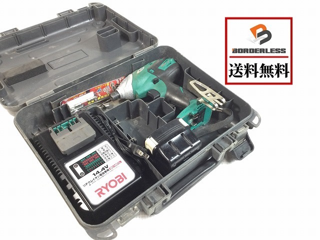 14.4V リョービ 充電式 リョービ(RYOBI) 充電式インパクトドライバ インパクトドライバー : RYOBI BID-1415 中古品RYOBI(リョービ) 公式通販 14.4v充電式インパクト 値下げしました 15286RYOBI バッテリー 0