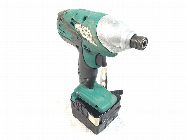 14.4V リョービ 充電式 リョービ(RYOBI) 充電式インパクトドライバ インパクトドライバー : RYOBI BID-1415 中古品RYOBI(リョービ) 公式通販 14.4v充電式インパクト 値下げしました 15286RYOBI バッテリー 0