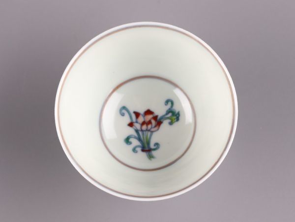 文房具・事務用品 小皿 清代 中国美術 貢盤 粉彩