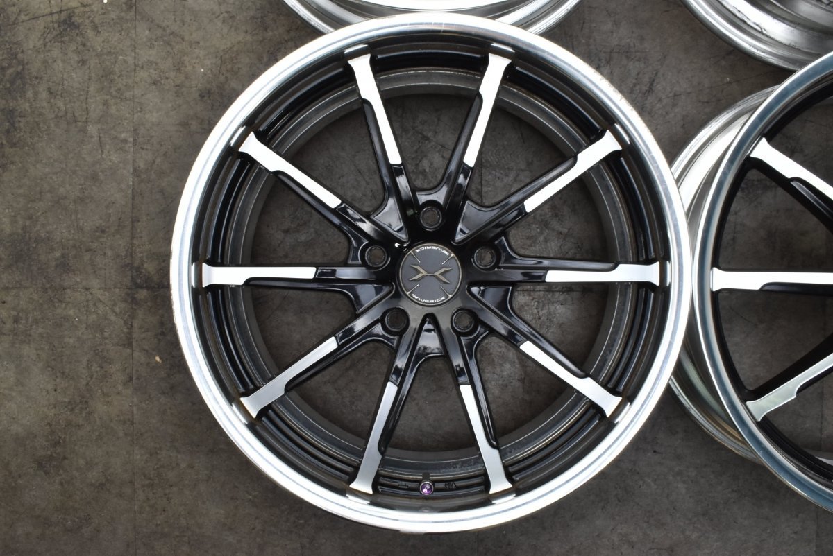 weds マーベリック19インチ 1円スタート！】Weds マーベリック 19in 7.5J +48 PCD120 4本 BMW E90 3
