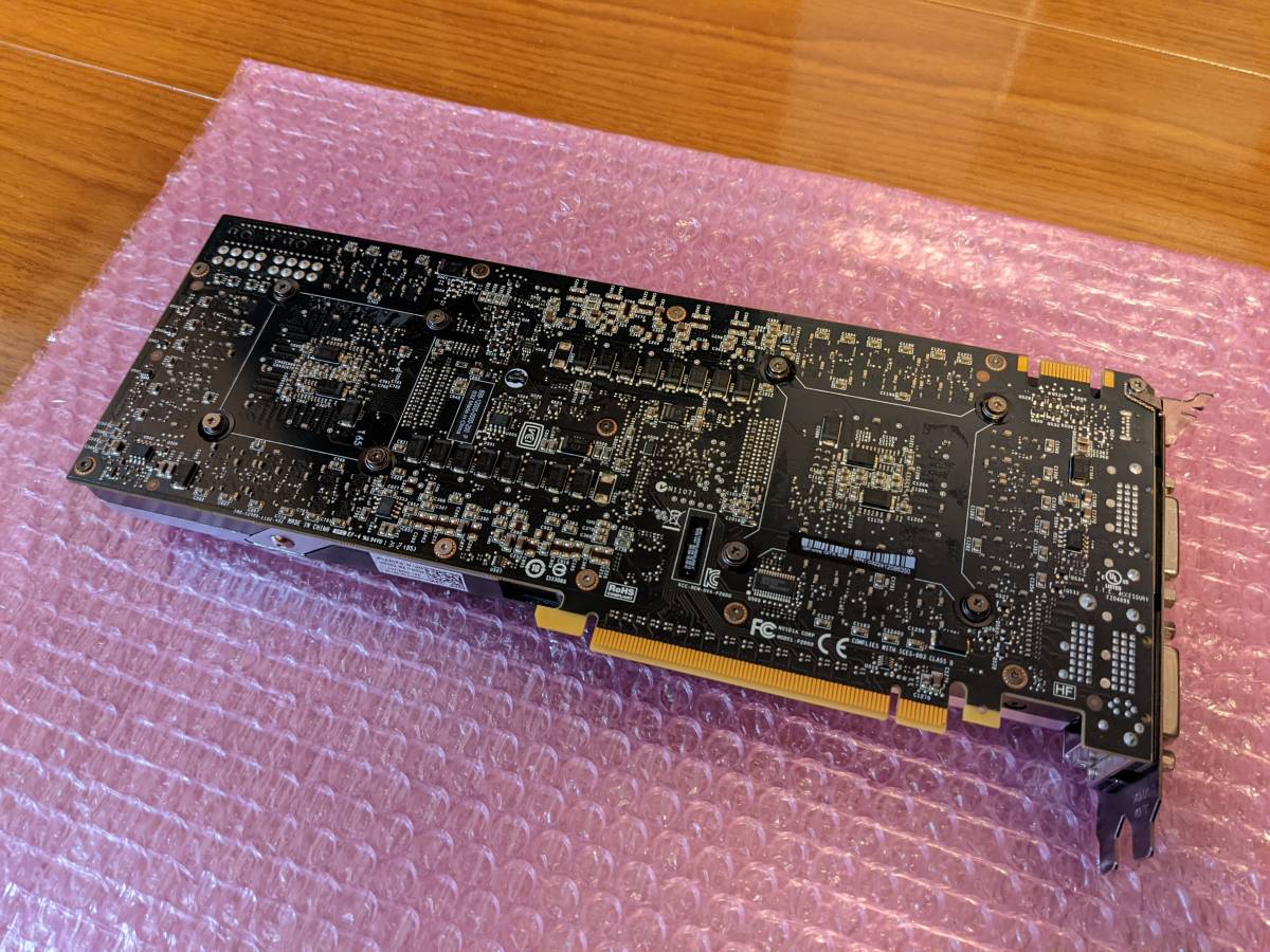 ジャンク】NVIDIA GEFORCE GTX690 デュアルGPU SLI (PCI Express 