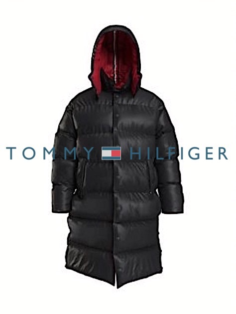 定価＄299 海外限定 新品 M/TOMMY HILFIGER ロング リバーシブル 