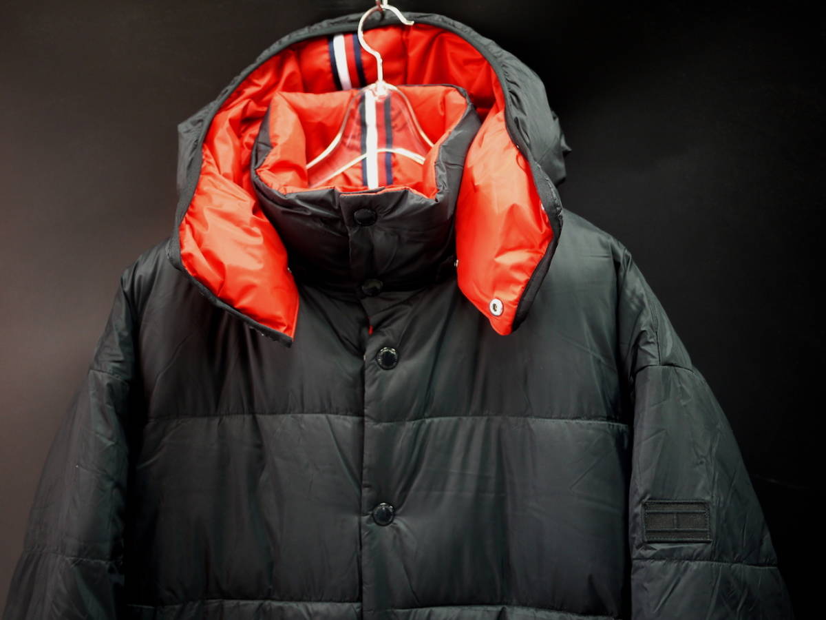 定価＄299 海外限定 新品 M/TOMMY HILFIGER ロング リバーシブル 