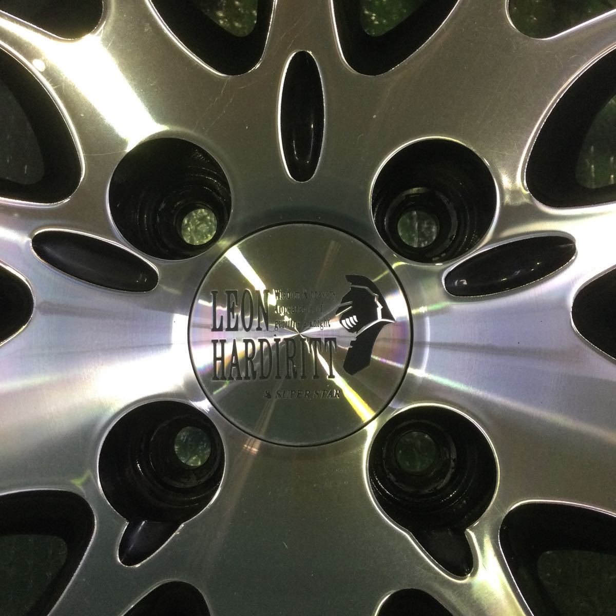 SUPER STAR LEON HARDIRITT レオンハルト ビューゲル18x7.5j+36 4穴 