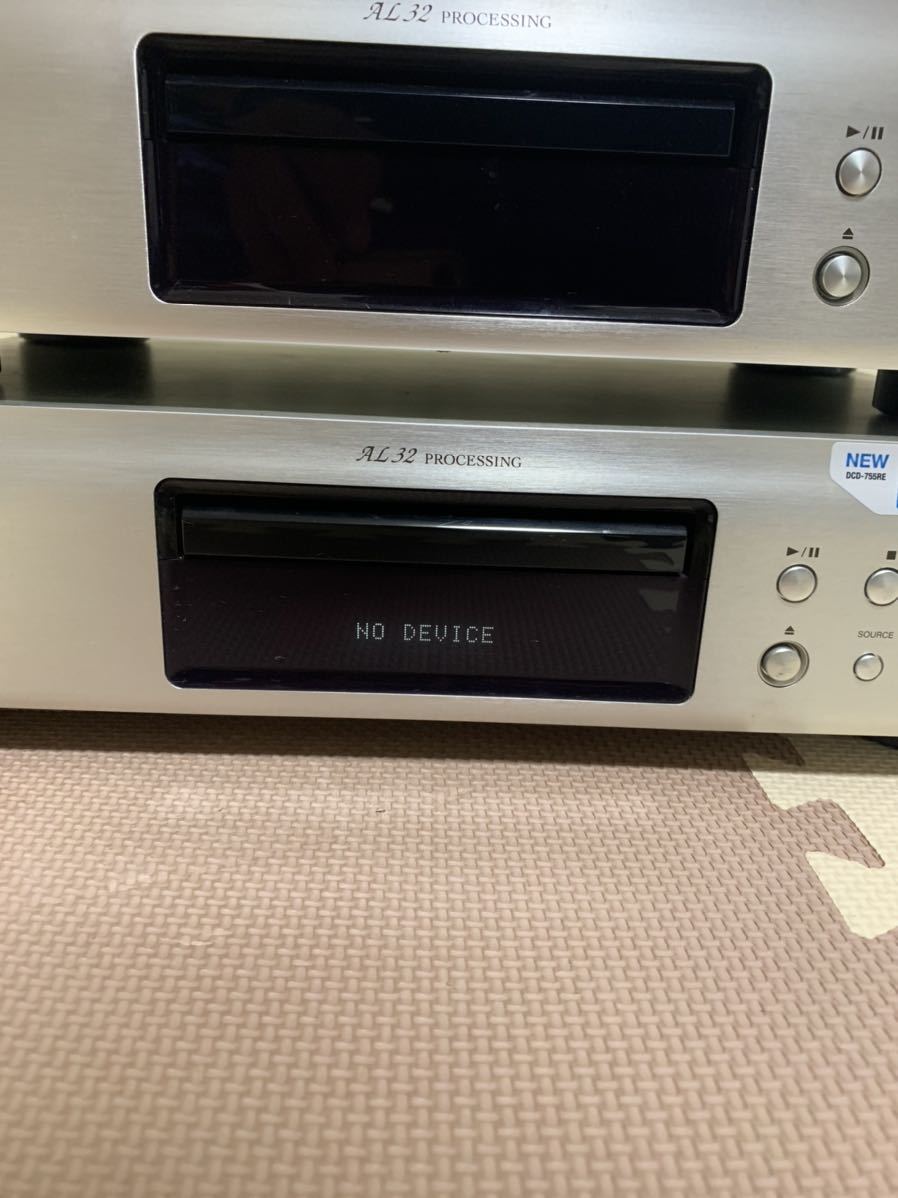 ?安心の動作保証有?DENON DCD-755RE CDプレーヤー 32bit DACを搭載
