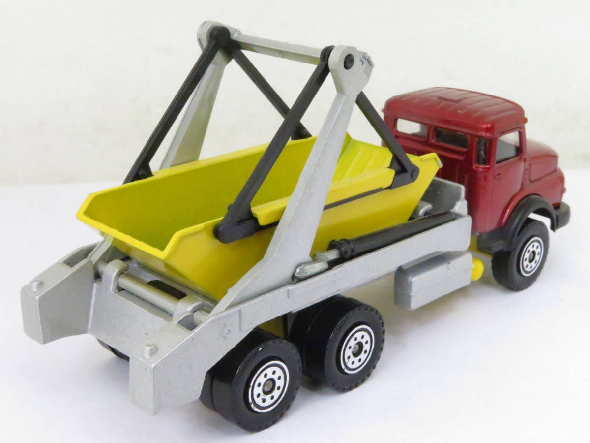 solido Mercedes BENZ bennes marrel メルセデスベンツ ダンプ 箱無 約14cm フランス製 ニレレ