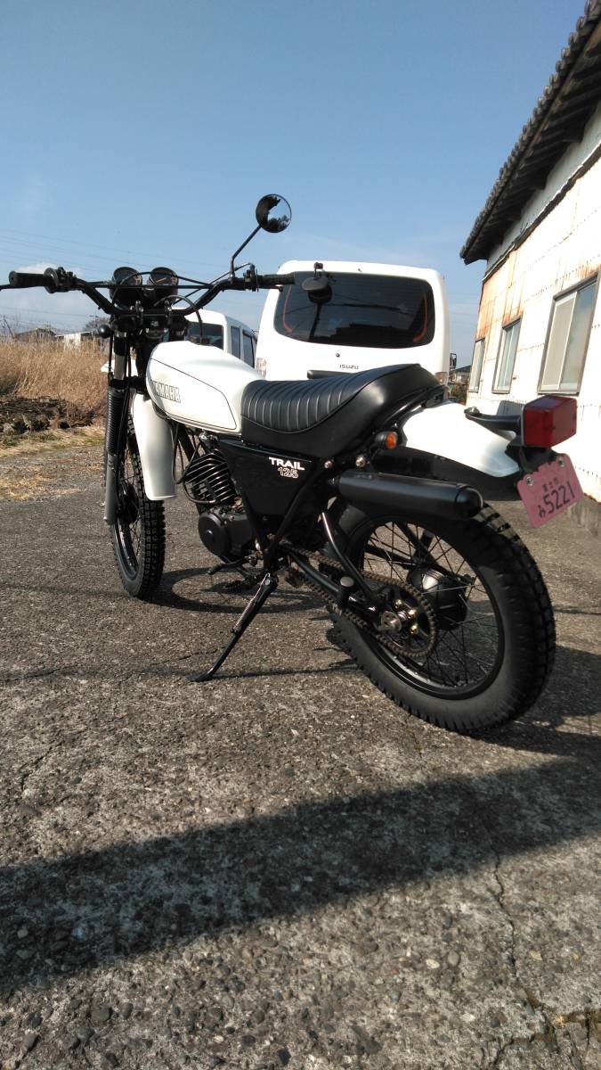 ヤマハ ｄｔ１２５ 2no レストア車両 車 51cc 125cc 売買されたオークション情報 Yahooの商品情報をアーカイブ公開 オークファン Aucfan Com