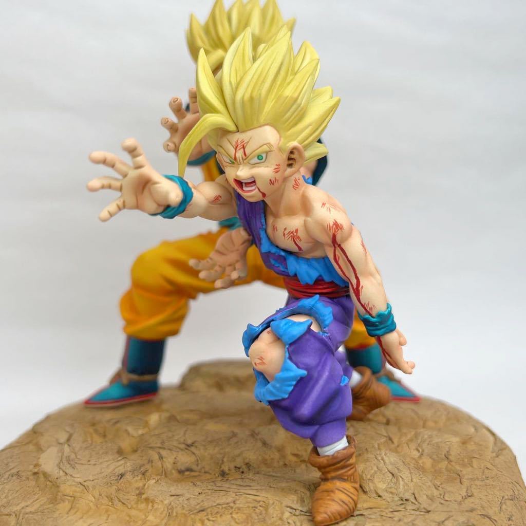 ☆ジオラマ台座☆ ドラゴンボール フィギュア リペイント 親子かめはめ