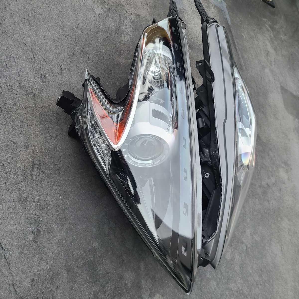 Z34 ヘッドライト クリア 2液ウレタンクリア再塗装 フェアレディZ Z34 ヘッドライト インナー