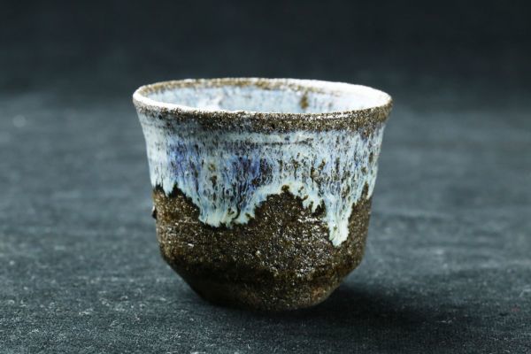 唐津酒器 ぐいのみ 斑唐津 古陶磁 酒器 堀の手 古唐津Antique Sam's