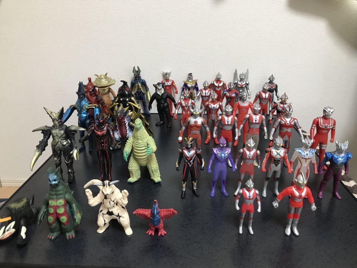 ウルトラマン ソフビ人形 フィギュア 大量セット いろいろ ウルトラマン 売買されたオークション情報 Yahooの商品情報をアーカイブ公開 オークファン Aucfan Com