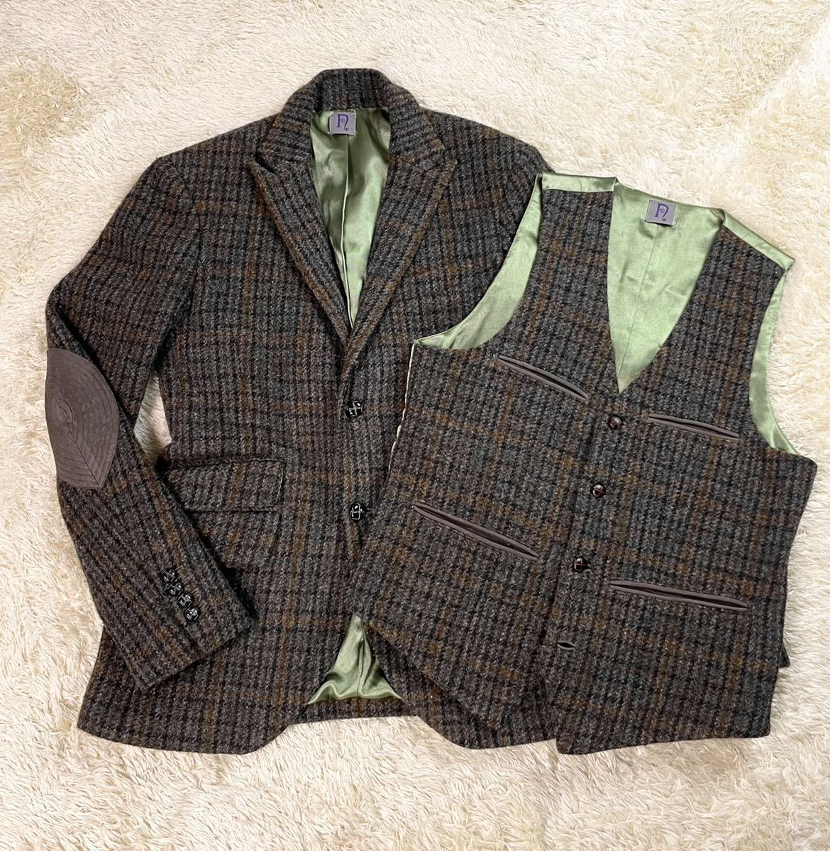 Harris Tweed × needles ハリスツイード ニードルス テーラード
