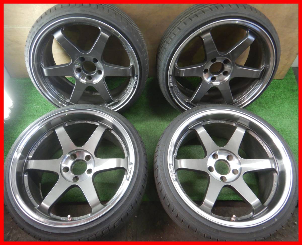 H2691) RAYS VOLKRACING TE37 SL FORGED 19インチ 9.5J+22/10.5J+22 