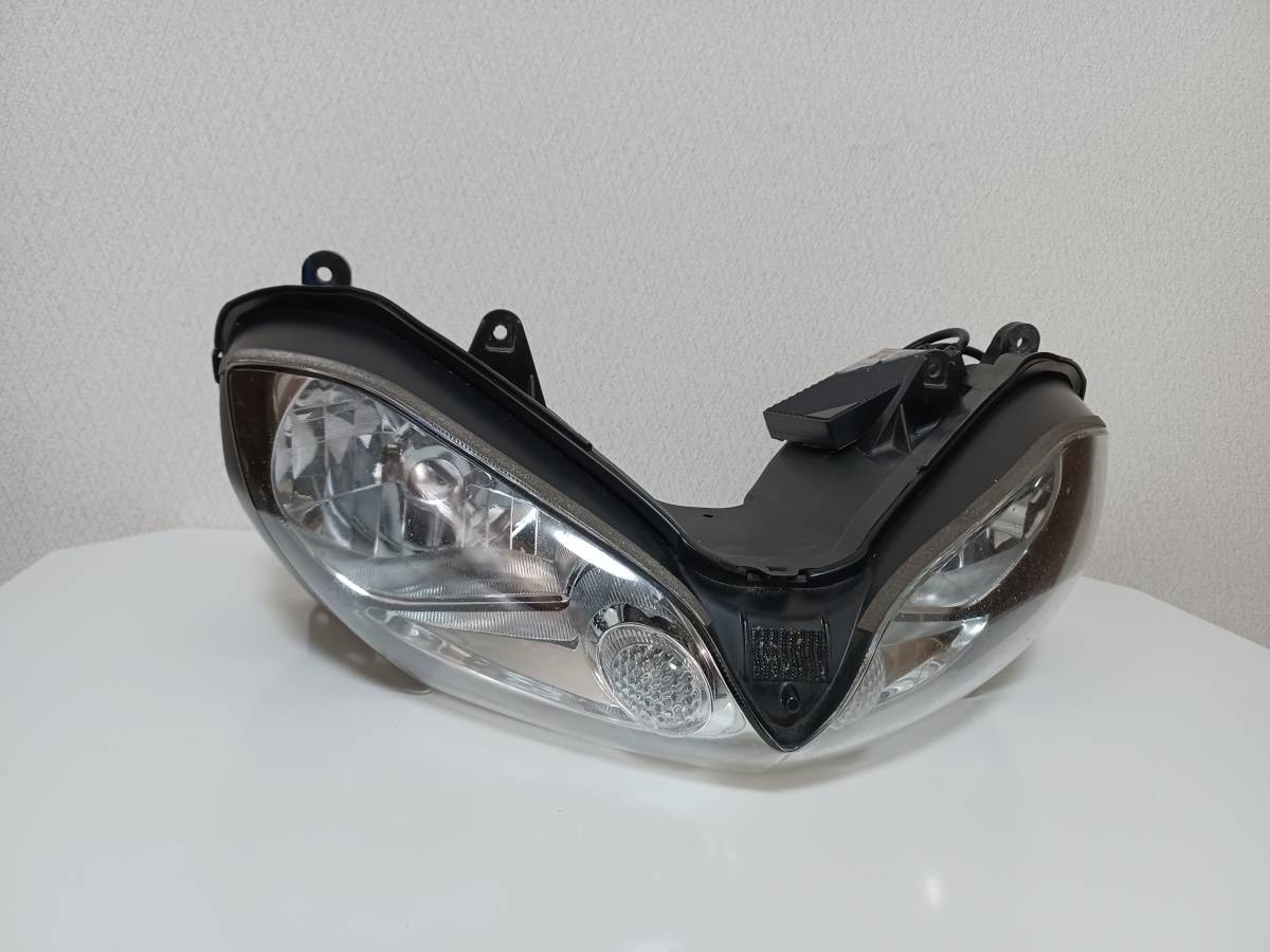 2004 2005 ZX-10R ZXT00C 純正 ヘッドライト LOW側HID装着55W-6000K