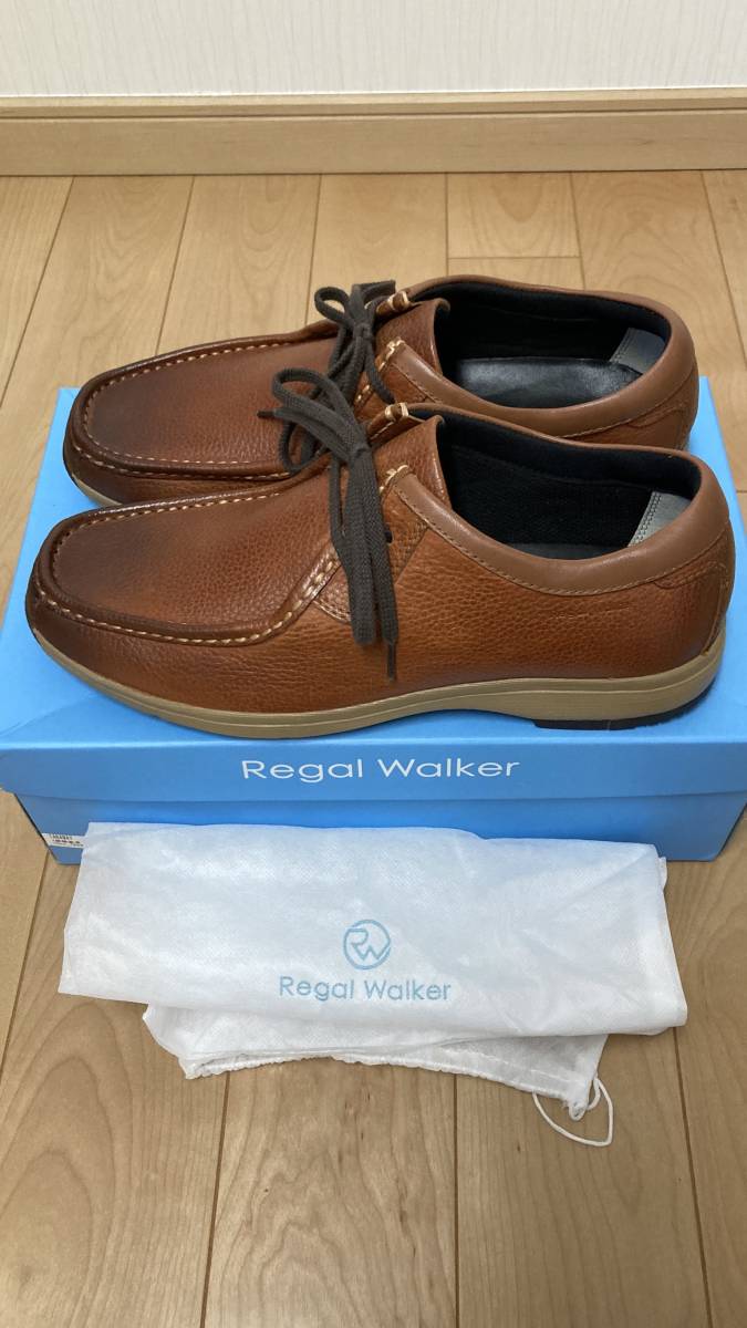 リーガルウォーカー REGAL walker ブラウン 25.5EEE 未使用品 送料無料 