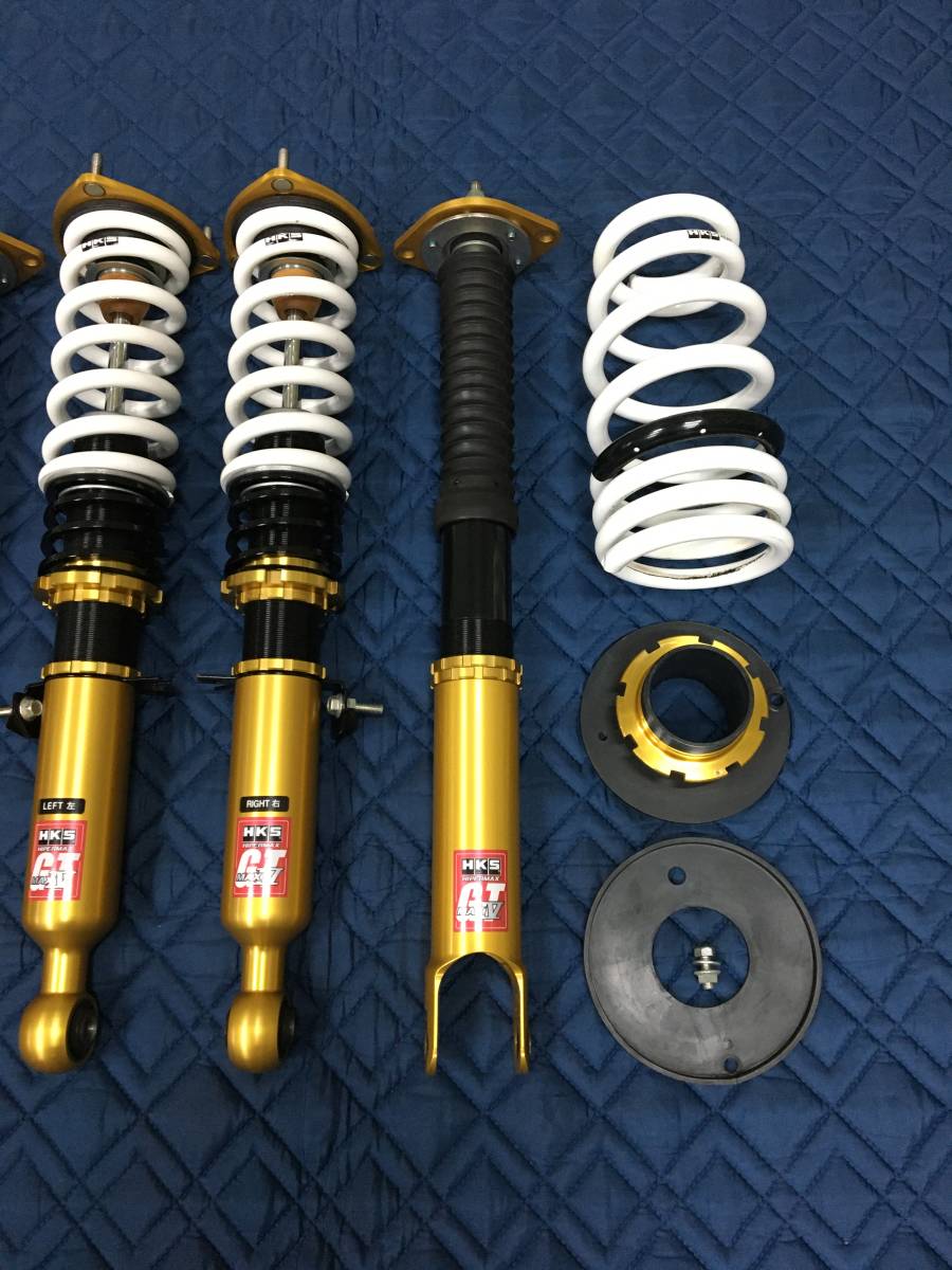 美品 z34 HKS HIPERMAX Ⅳ GT フェアレディZ hz34 車高調 ダンパー