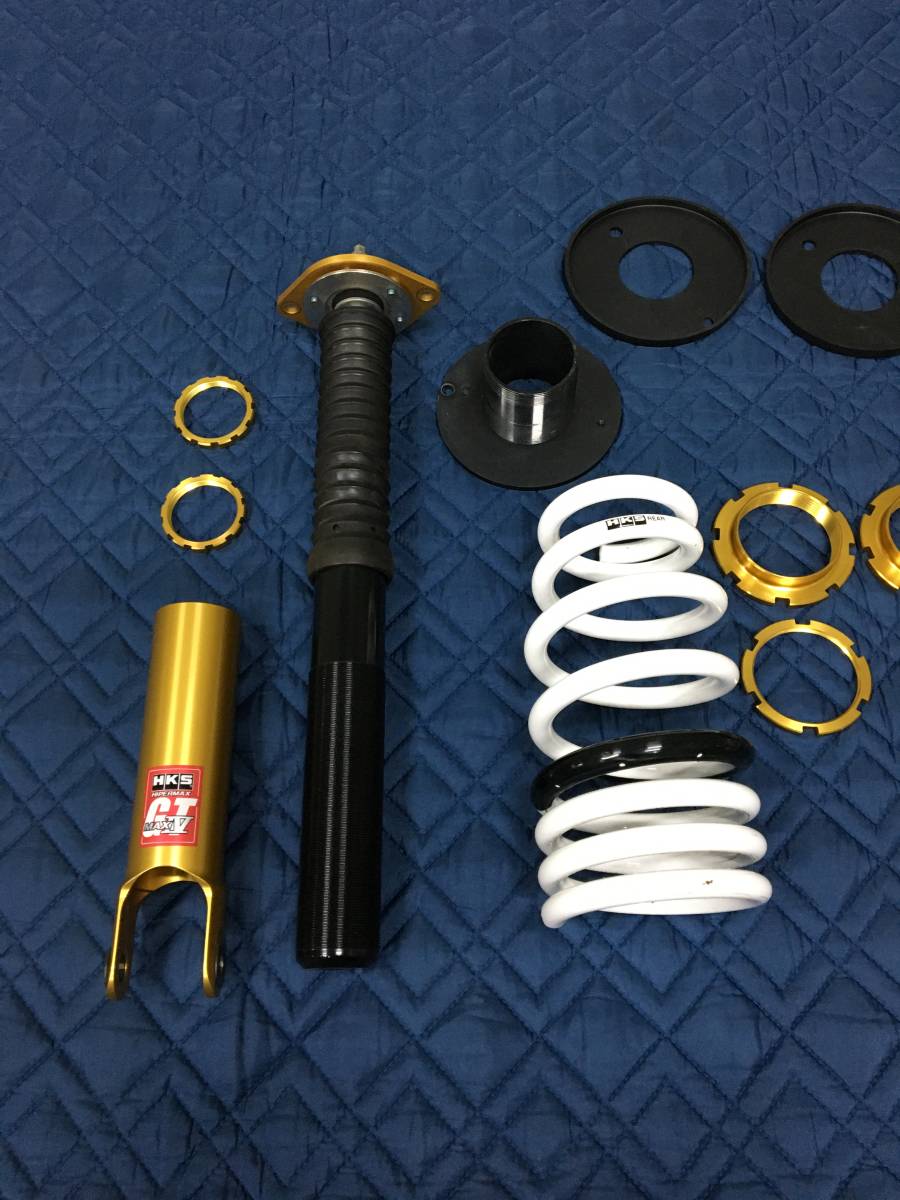 美品 z34 HKS HIPERMAX Ⅳ GT フェアレディZ hz34 車高調 ダンパー