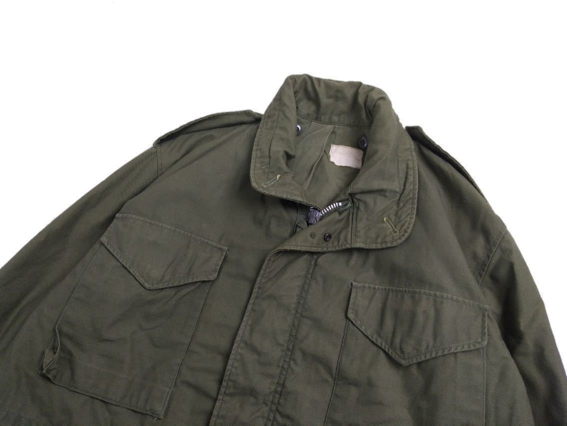 M-65 60s 2nd フィールド 米軍実物 ジャケット アルミジッパー 米軍 実物 フィールドジャケット M-R US ARMY M-S U 60'sビンテージ米軍実物初期型1stM-65アルミジップ