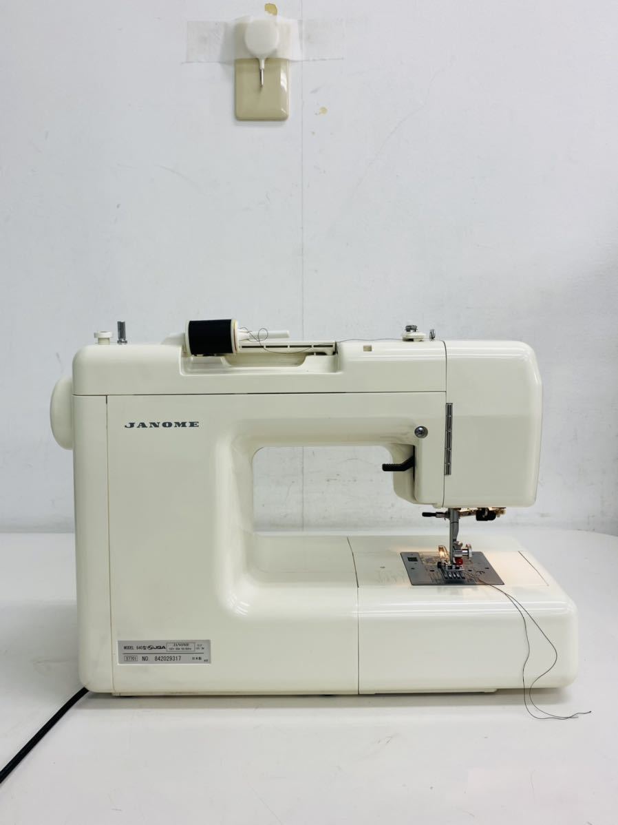 ♪ 動作品 JANOME ジャノメ S7701 840型 コンピューターミシン 裁縫 