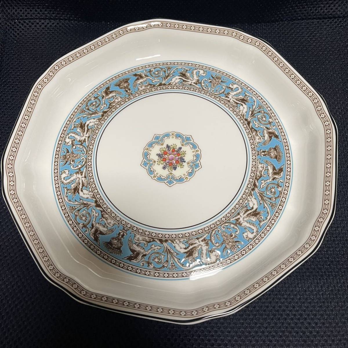 WEDGWOOD ウェッジウッド フロレンティーン ターコイズ オクタゴナル