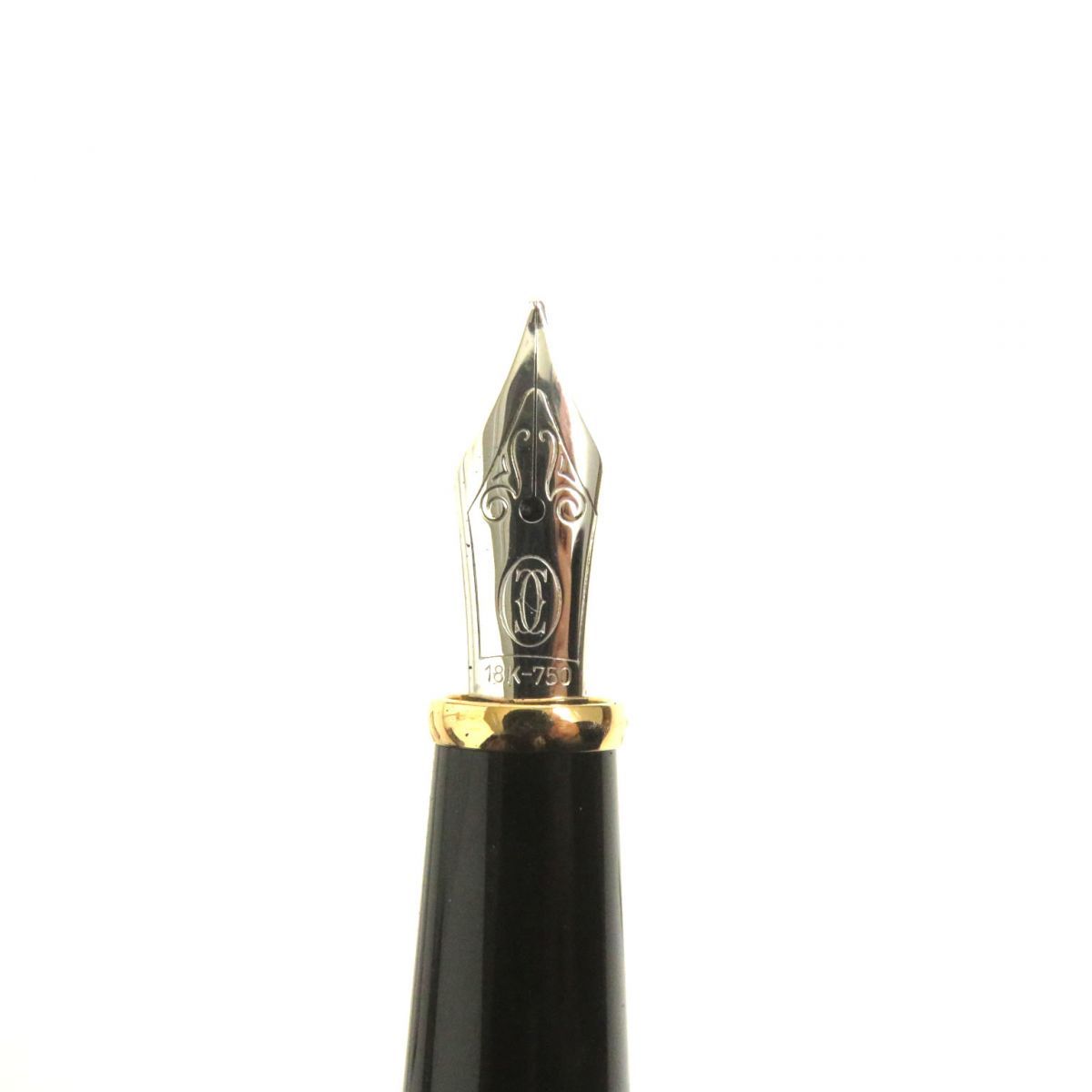 極美品▽Cartier カルティエ ディアボロ ドゥ カルティエ ペン先18K