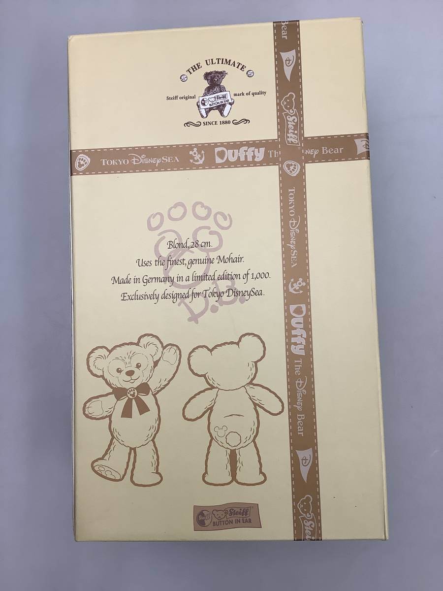 東京ディズニーシー TDS 5周年 シュタイフ ダッフィー 1000体限定 No 
