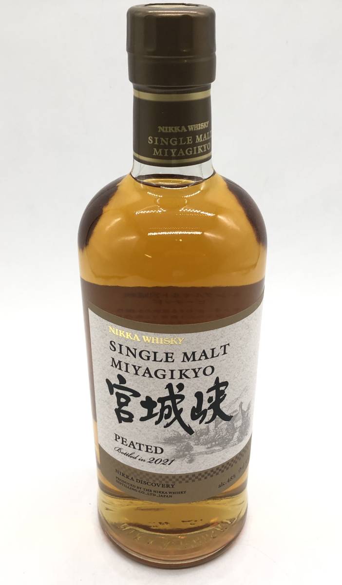 全国無料，100%新品 未開栓 NIKKA/ニッカ WHISKY/ウイスキー 宮城峡 シングルモルト ピーテッド2021 容量:700ml Alc:48% 902-O5(日本)｜売買されたオークション情報、yahooの商品情報をアーカイブ公開 - オークファン 日本