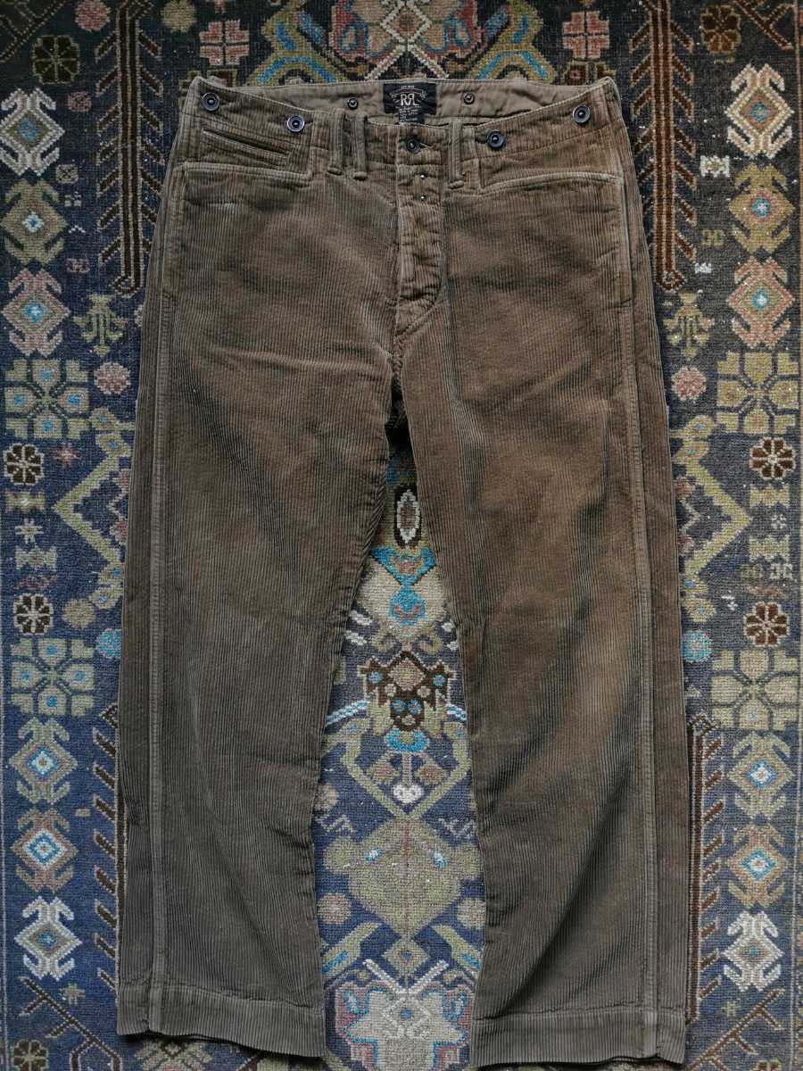 名作 RRL CORDUROY TROUSER コーデュロイ トラウザー パンツ 名作 RRL CORDUROY TROUSER コーデュロイ トラウザー パンツ