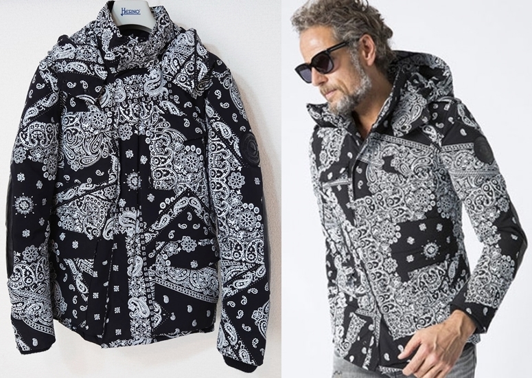 【SALE，限定セール】 定価16万 1piu1uguale3 ウノピゥウノウグァーレトレ m-65 down-original bandana patch 60/40 バンダナ ペイズリー ダウンジャケット 4 TG(ジャンパー、ブルゾン)｜売買されたオークション情報、yahooの商品情 ジャケット、上着