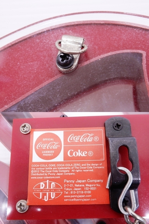 1 コカ コーラ Coca-Cola ペニージャパン 立体ロゴ 電飾看板