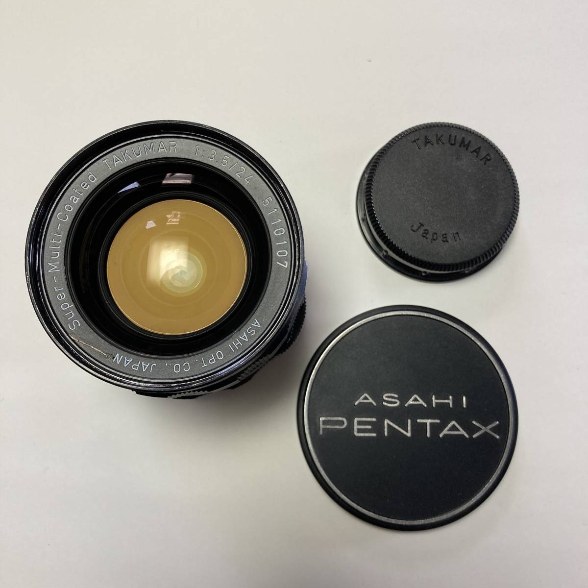 新品，正規品 M42 SMC TAKUMAR 24mm F3.5 純正CAP ペンタックス タクマー M42(ペンタックス)｜売買されたオークション情報、yahooの商品情報をアーカイブ公開 - オークファン ペンタックス