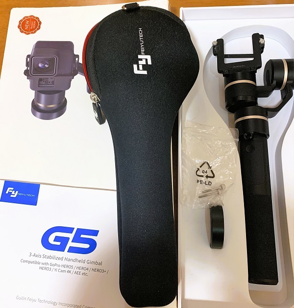 FEIYU TEHC G5 美品 Gopro などに G5 GoPro 新品Feiyu FeiyuTech (旧バージョン) 3軸ハンドヘルド