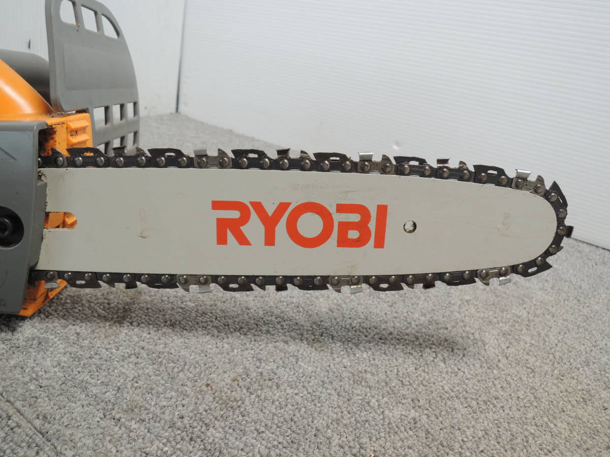□RYOBI リョービ チェーンソー CS-2500 電動チェーンソー 延長コード 