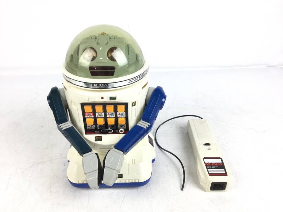 音声認識 ロボット KI・KU・ZO キクゾー TOMY KI KU ZO キクゾー 音声