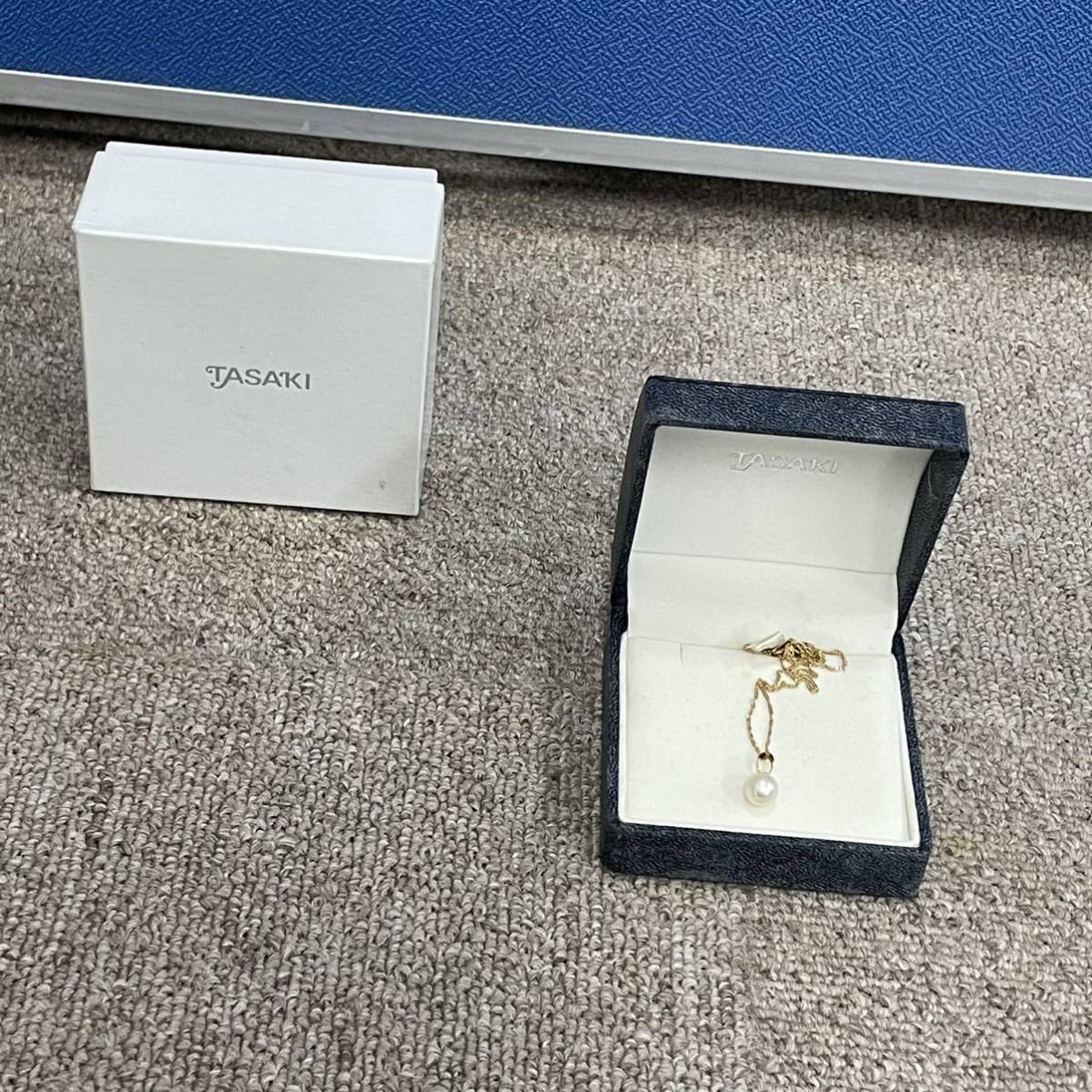 TASAKI タサキ 真珠ネックレス k18 1.6g K18 TASAKI ネックレス ダイヤ