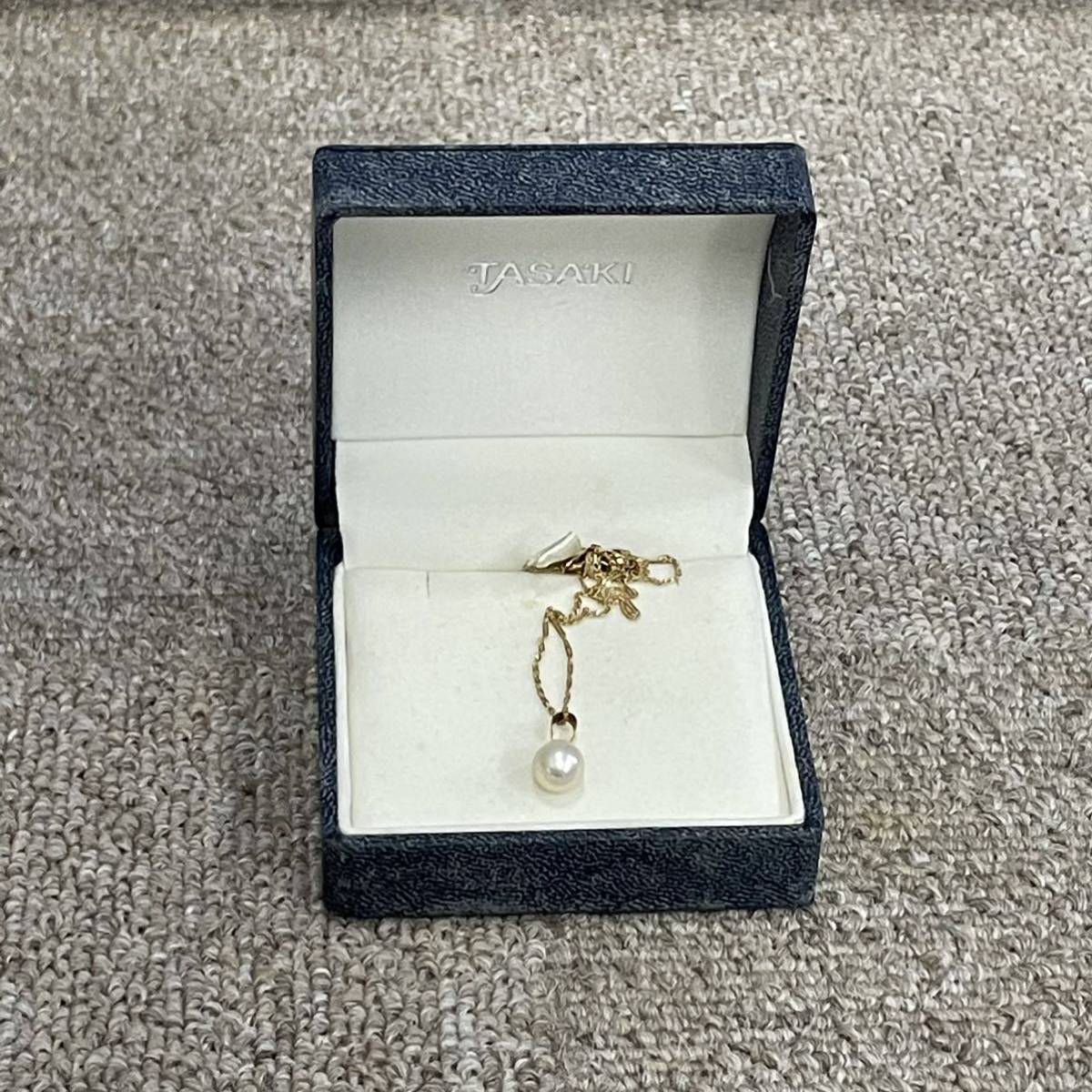 TASAKI タサキ 真珠ネックレス k18 1.6g K18 TASAKI ネックレス ダイヤ