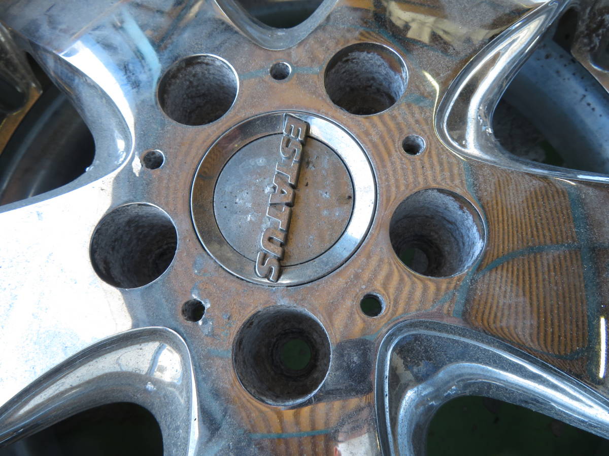 ④4本目ESTATUS style-D2 18インチ 9J+38 114.3 18