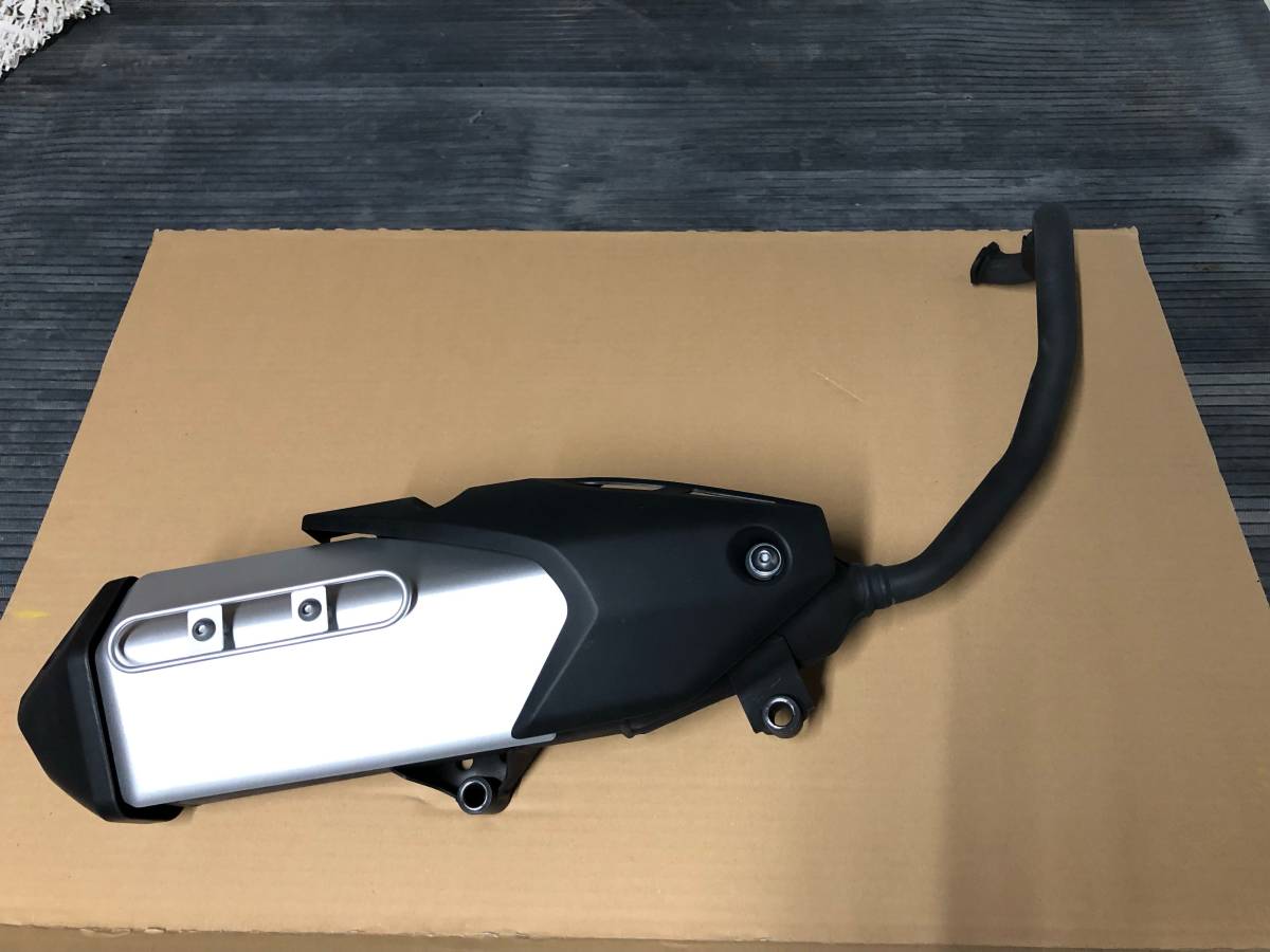 ホンダ ADV150 美品：新車外し純正マフラー(マフラー本体（純正 