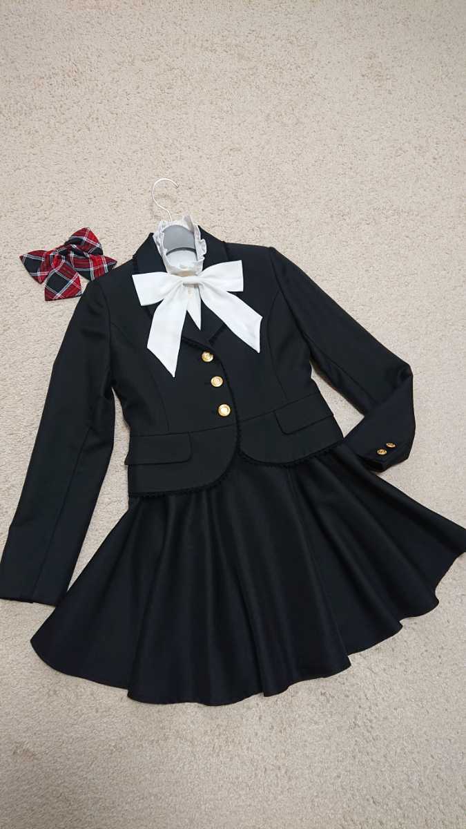 美品 キャサリンコテージ フォーマル スーツ スカート 150cm 卒業式 入学式 お受験 結婚式 フォーマルスーツ 女の子 女子 セット