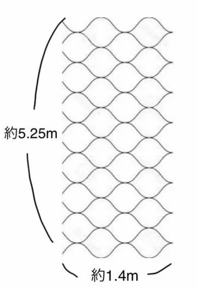 漁具 送料無料 漁網の価格破壊 網 魚網 漁網 fishingnet | ネット 釣具 魚捕り 漁師 新品未使用 カッパ） 防鳥網 ）
