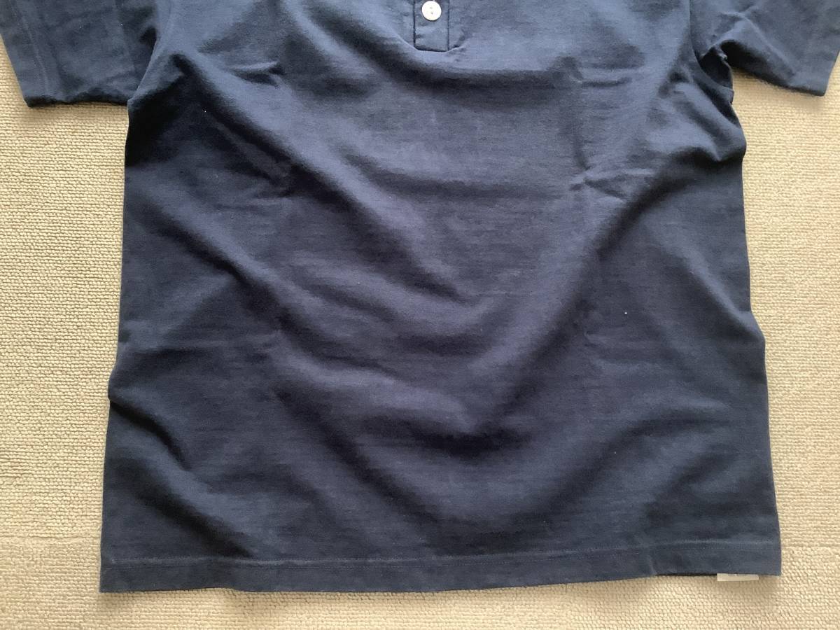 美品 SAMURAIJEANS サムライジーンズ ヘンリーネック 半袖 Tシャツ M 