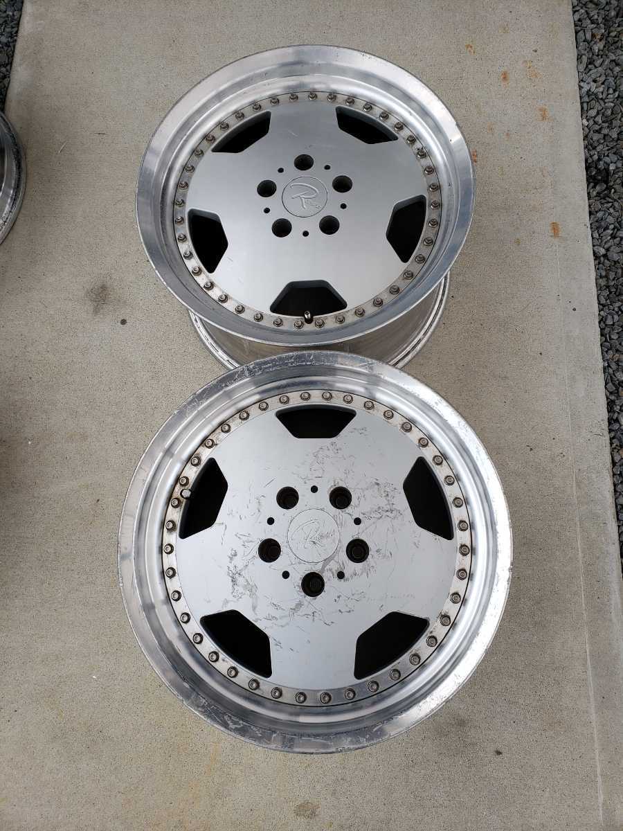 ☆中古美品☆ロマーナ ディッシュ 17インチ 17×9JJ+45 PCD114.3 